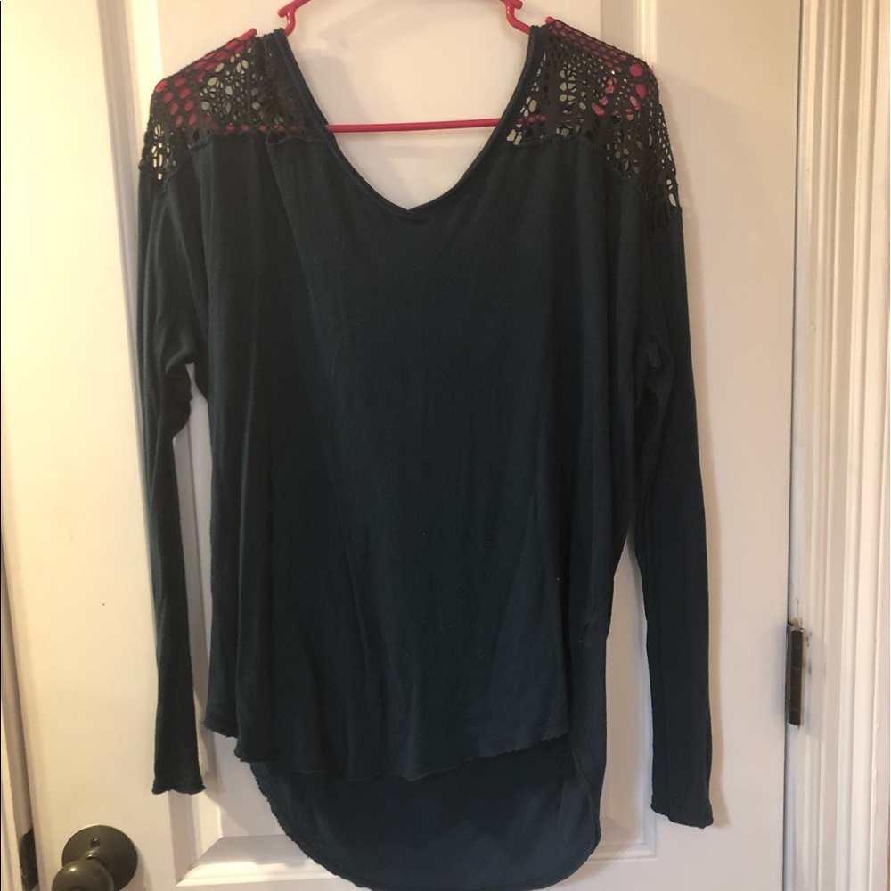 Free People navy top